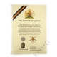 Princess Of Wales Royal Regiment Oath Of Allegiance Certificate